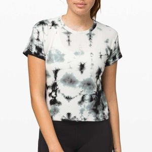 Lululemon Train To Be Short Sleeve Shibori